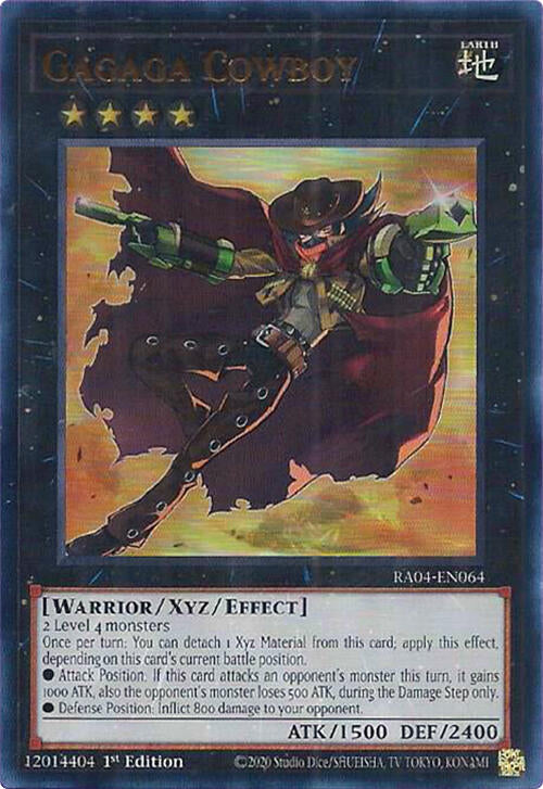 Gagaga Cowboy [RA04-EN064] Ultra Rare | The CG Realm