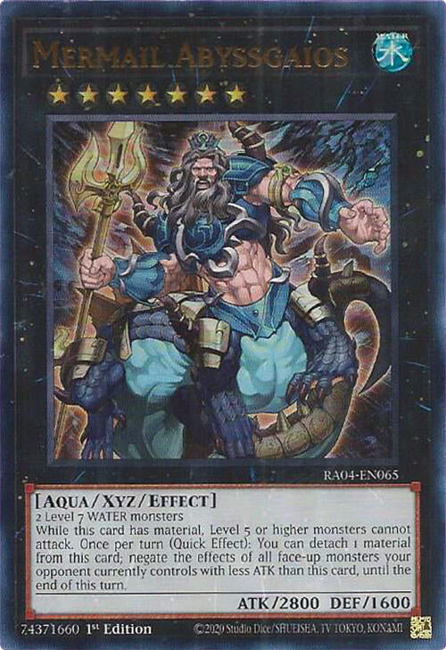 Mermail Abyssgaios [RA04-EN065] Ultra Rare | The CG Realm
