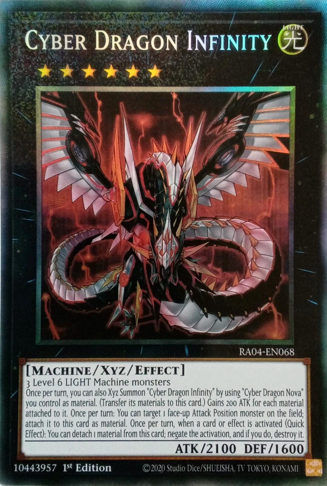 Cyber Dragon Infinity [RA04-EN068] Prismatic Collector's Rare | The CG Realm