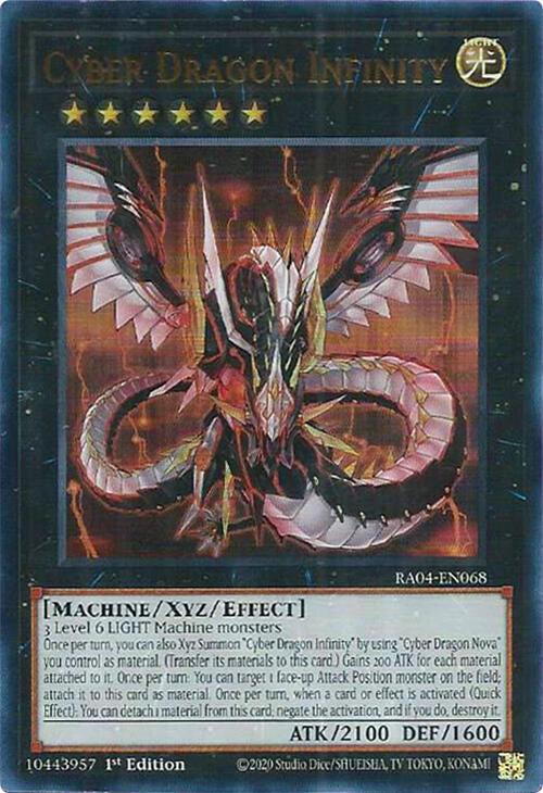 Cyber Dragon Infinity [RA04-EN068] Ultra Rare | The CG Realm