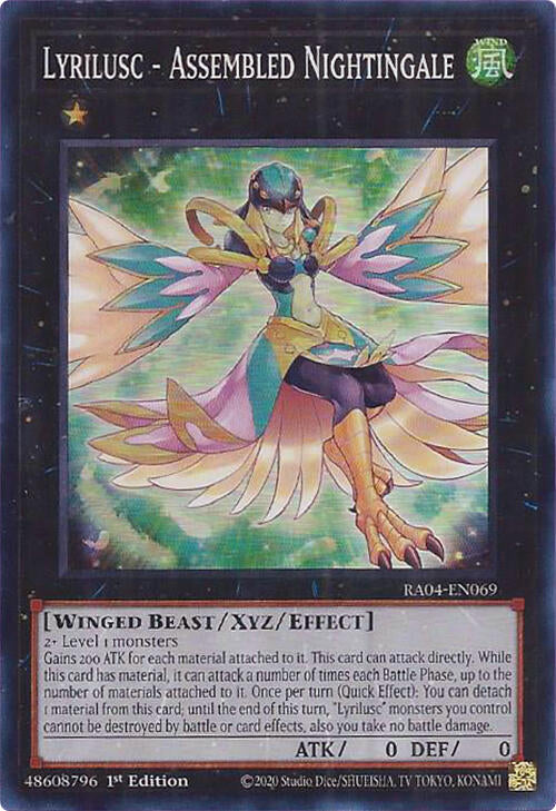 Lyrilusc - Assembled Nightingale [RA04-EN069] Super Rare | The CG Realm