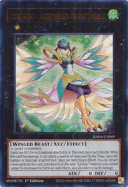 Lyrilusc - Assembled Nightingale [RA04-EN069] Ultra Rare | The CG Realm