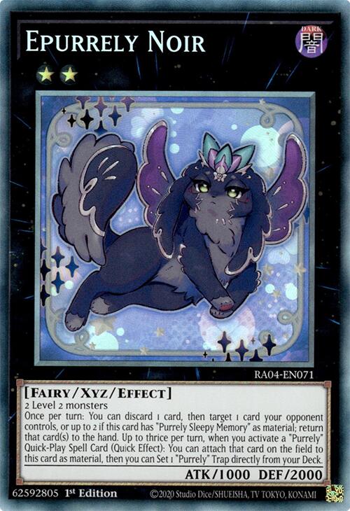 Epurrely Noir [RA04-EN071] Prismatic Collector's Rare | The CG Realm