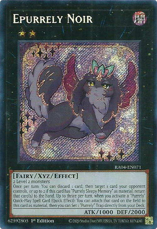 Epurrely Noir [RA04-EN071] Secret Rare | The CG Realm
