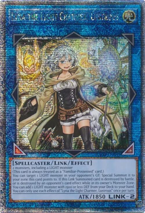 Lyna the Light Charmer, Lustrous [RA04-EN081] Quarter Century Secret Rare | The CG Realm