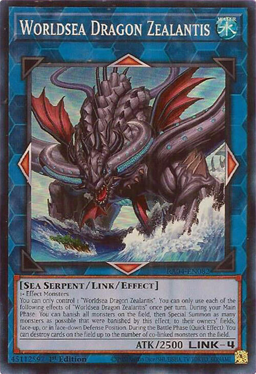 Worldsea Dragon Zealantis [RA04-EN082] Super Rare | The CG Realm