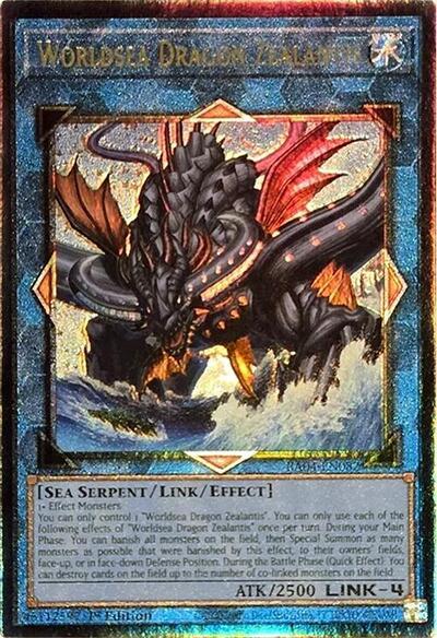 Worldsea Dragon Zealantis [RA04-EN082] Prismatic Ultimate Rare | The CG Realm