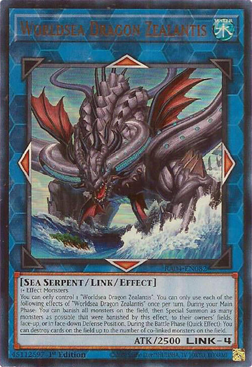 Worldsea Dragon Zealantis [RA04-EN082] Ultra Rare | The CG Realm