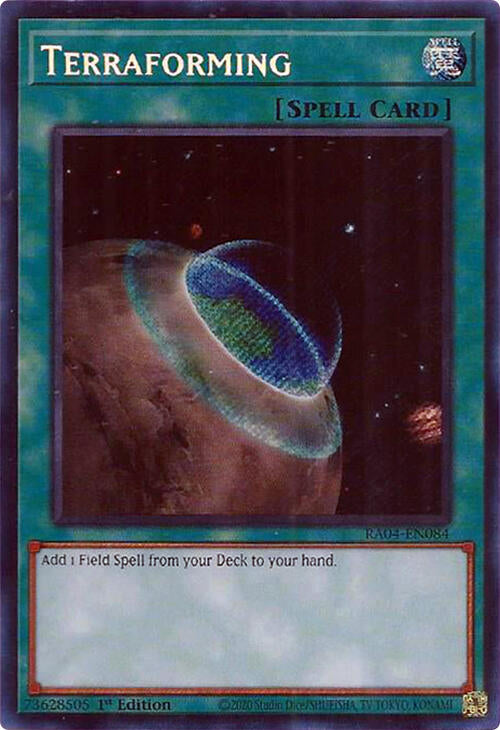 Terraforming [RA04-EN084] Secret Rare | The CG Realm