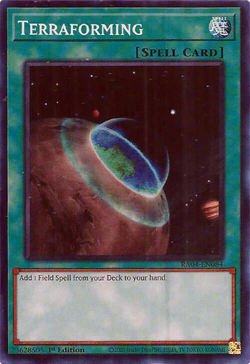 Terraforming [RA04-EN084] Super Rare | The CG Realm