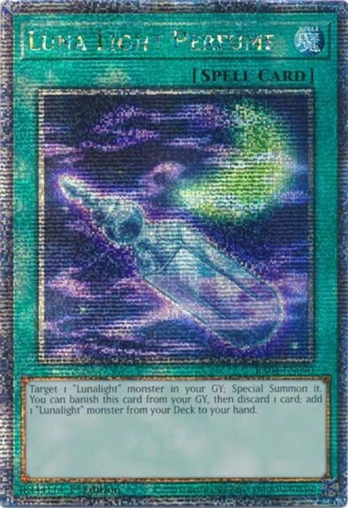 Luna Light Perfume [RA04-EN090] Quarter Century Secret Rare | The CG Realm