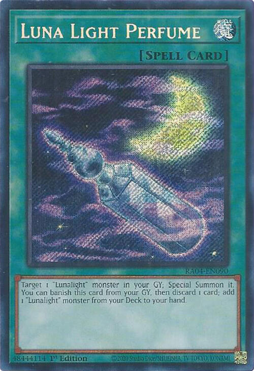 Luna Light Perfume [RA04-EN090] Secret Rare | The CG Realm