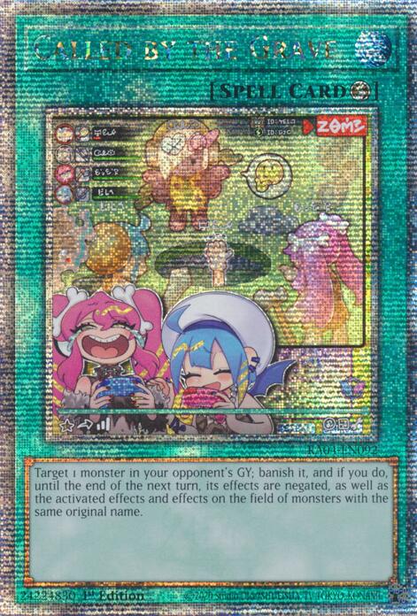 Called by the Grave (New Art) [RA04-EN092] Quarter Century Secret Rare | The CG Realm