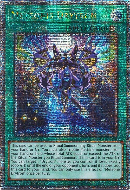 Meteonis Drytron [RA04-EN096] Quarter Century Secret Rare | The CG Realm