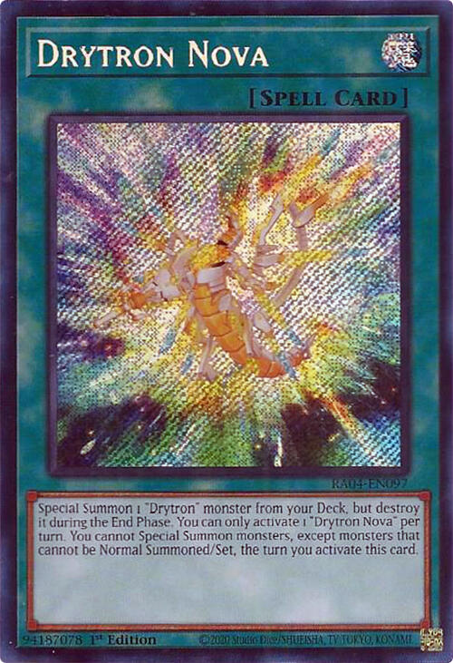 Drytron Nova [RA04-EN097] Secret Rare | The CG Realm