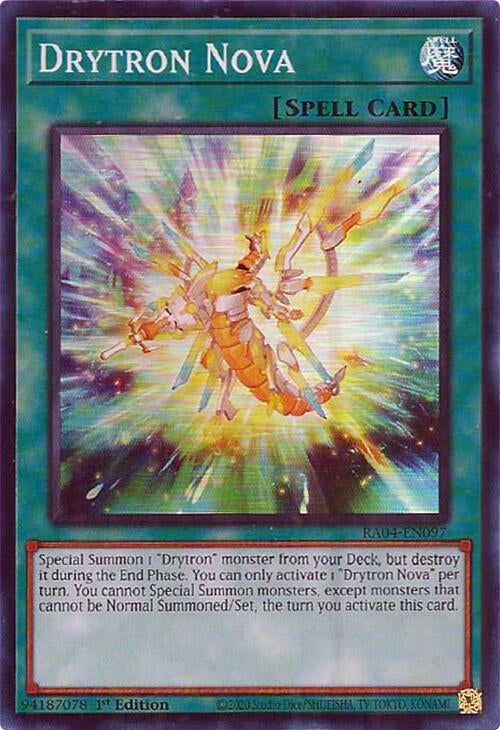 Drytron Nova [RA04-EN097] Super Rare | The CG Realm