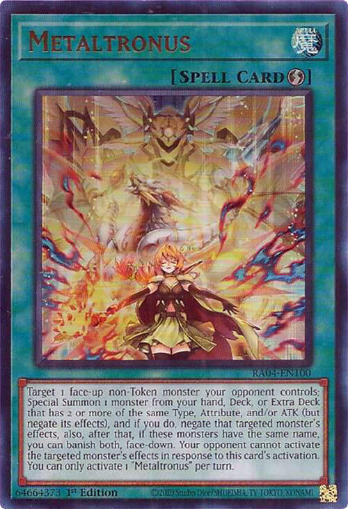 Metaltronus [RA04-EN100] Ultra Rare | The CG Realm