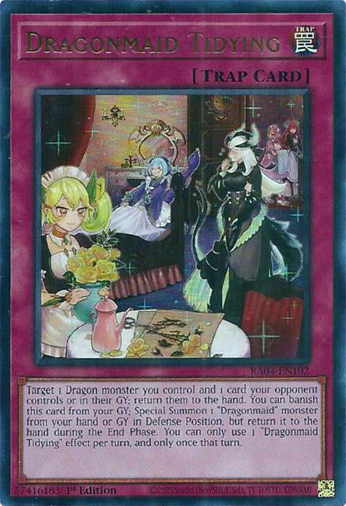 Dragonmaid Tidying [RA04-EN102] Ultra Rare | The CG Realm