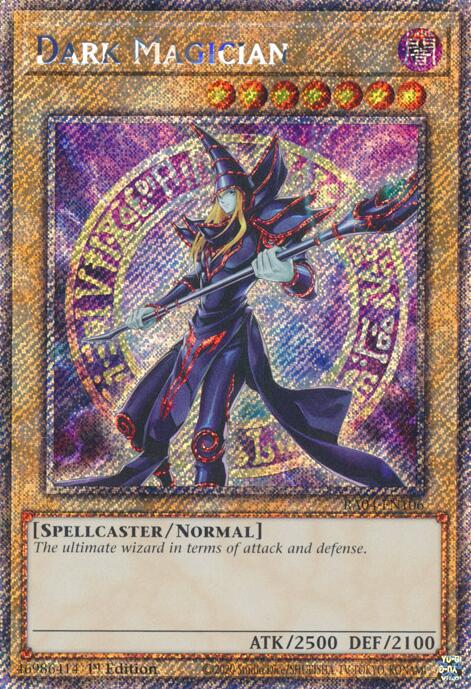 Dark Magician (8th Art) [RA04-EN106] Platinum Secret Rare | The CG Realm