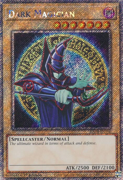 Dark Magician (9th Art) [RA04-EN106] Platinum Secret Rare | The CG Realm
