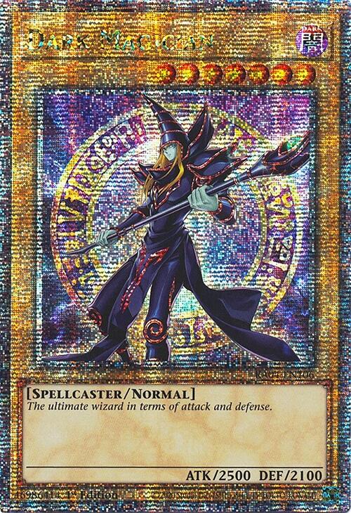Dark Magician (8th Art) [RA04-EN106] Quarter Century Secret Rare | The CG Realm