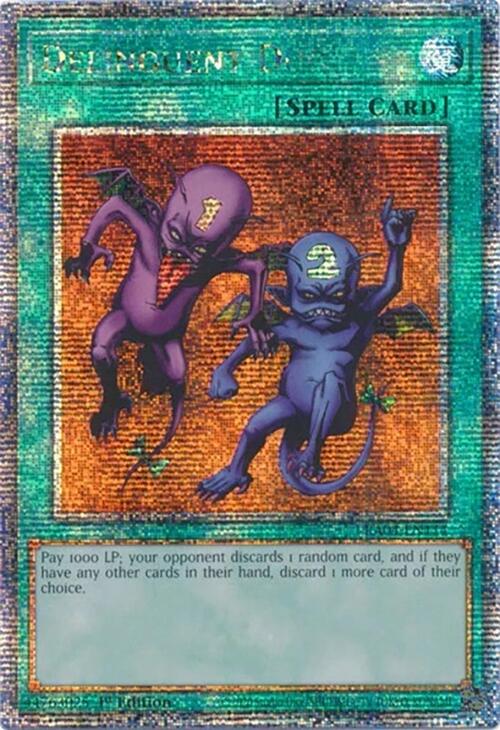 Delinquent Duo [RA04-EN114] Quarter Century Secret Rare | The CG Realm