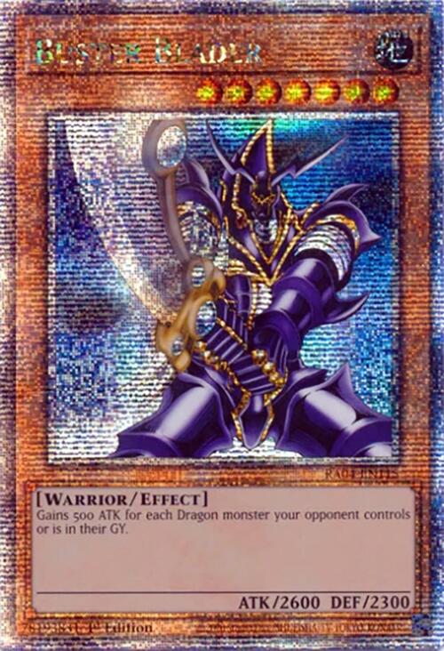 Buster Blader [RA04-EN115] Quarter Century Secret Rare | The CG Realm