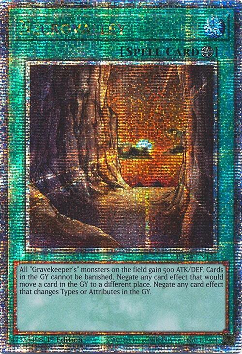 Necrovalley [RA04-EN122] Quarter Century Secret Rare | The CG Realm