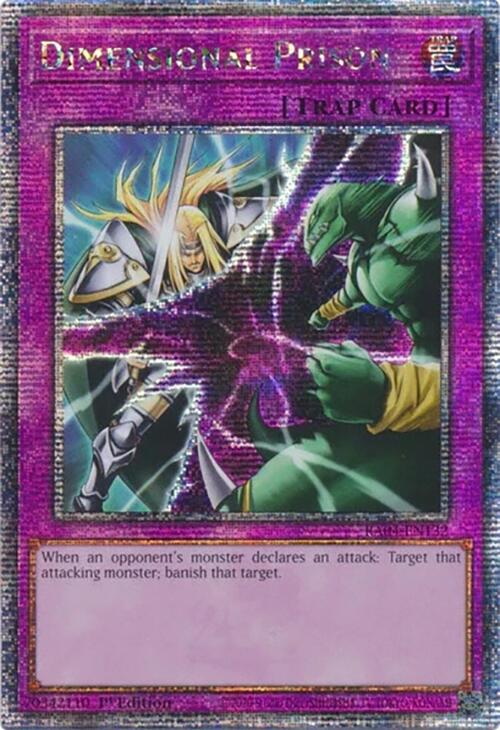 Dimensional Prison [RA04-EN132] Quarter Century Secret Rare | The CG Realm