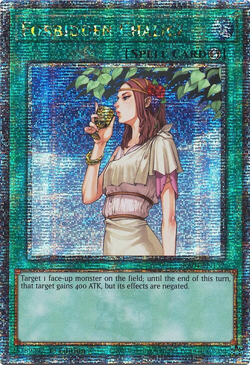 Forbidden Chalice [RA04-EN137] Quarter Century Secret Rare | The CG Realm