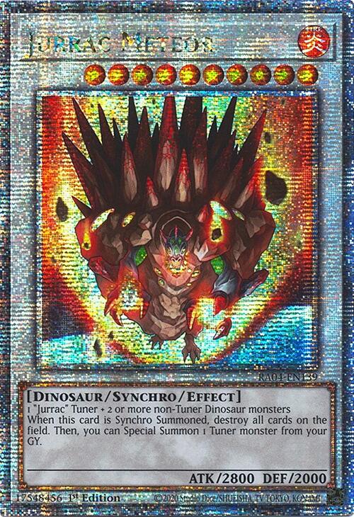 Jurrac Meteor [RA04-EN139] Quarter Century Secret Rare | The CG Realm