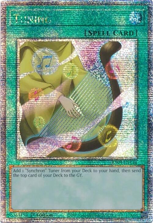 Tuning [RA04-EN144] Quarter Century Secret Rare | The CG Realm