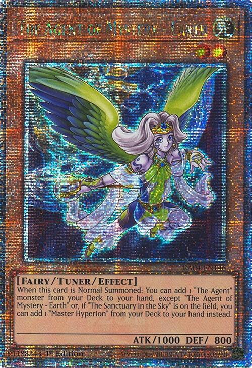 The Agent of Mystery - Earth [RA04-EN146] Quarter Century Secret Rare | The CG Realm