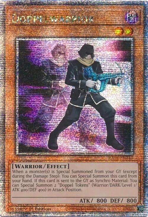 Doppelwarrior [RA04-EN147] Quarter Century Secret Rare | The CG Realm