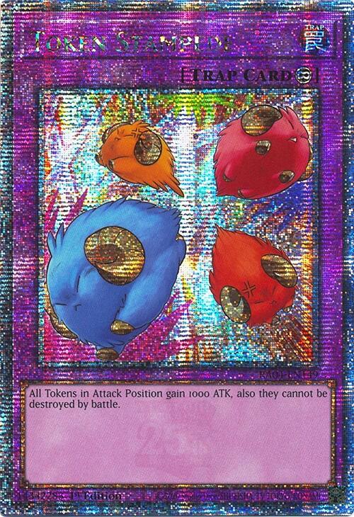 Token Stampede [RA04-EN149] Quarter Century Secret Rare | The CG Realm