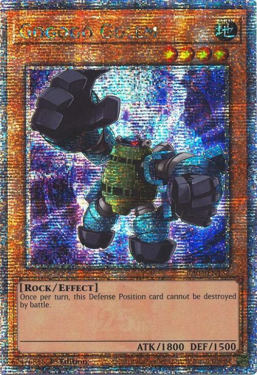Gogogo Golem [RA04-EN152] Quarter Century Secret Rare | The CG Realm