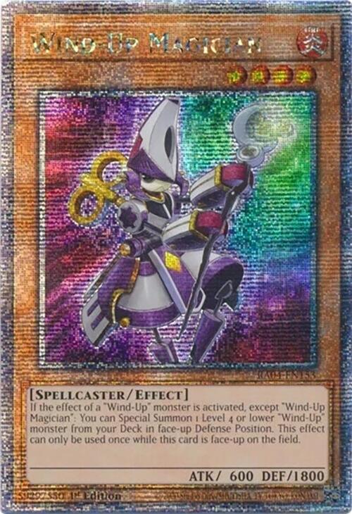 Wind-Up Magician [RA04-EN153] Quarter Century Secret Rare | The CG Realm