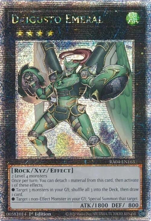 Daigusto Emeral [RA04-EN163] Quarter Century Secret Rare | The CG Realm