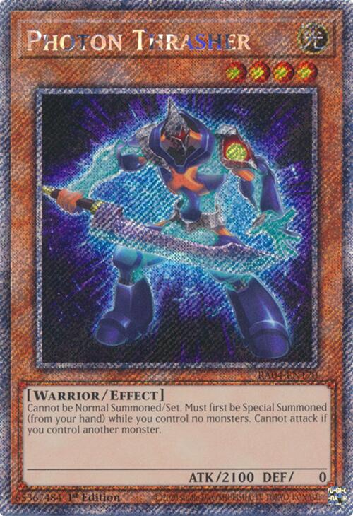 Photon Thrasher [RA04-EN170] Platinum Secret Rare | The CG Realm