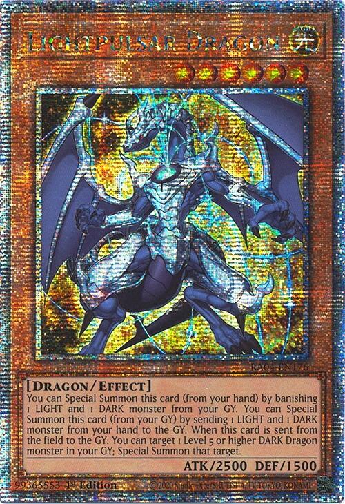 Lightpulsar Dragon [RA04-EN176] Quarter Century Secret Rare | The CG Realm