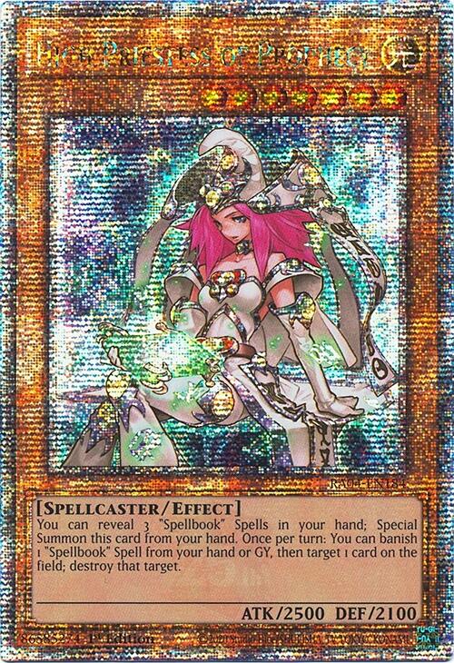 High Priestess of Prophecy [RA04-EN184] Quarter Century Secret Rare | The CG Realm
