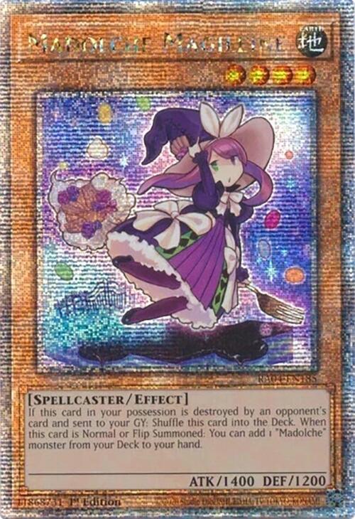 Madolche Magileine [RA04-EN185] Quarter Century Secret Rare | The CG Realm