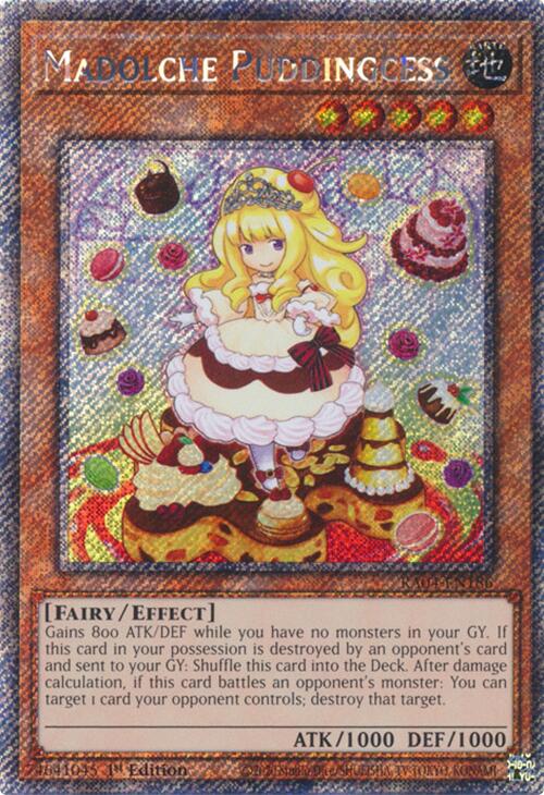 Madolche Puddingcess [RA04-EN186] Platinum Secret Rare | The CG Realm