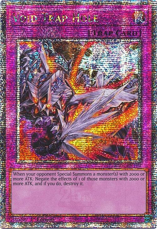 Void Trap Hole [RA04-EN190] Quarter Century Secret Rare | The CG Realm