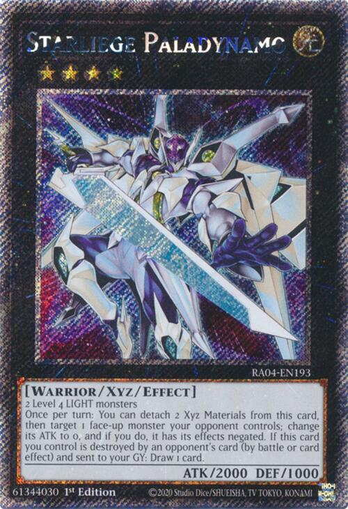 Starliege Paladynamo [RA04-EN193] Platinum Secret Rare | The CG Realm