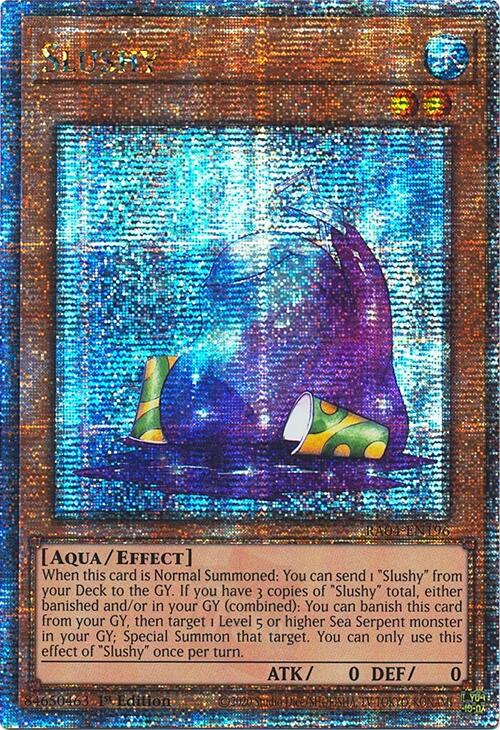 Slushy [RA04-EN196] Quarter Century Secret Rare | The CG Realm