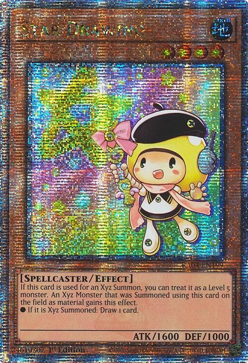 Star Drawing [RA04-EN199] Quarter Century Secret Rare | The CG Realm