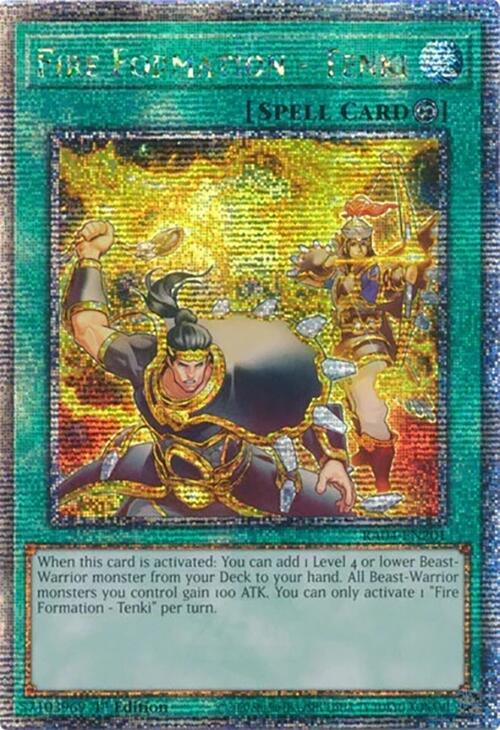 Fire Formation - Tenki [RA04-EN201] Quarter Century Secret Rare | The CG Realm