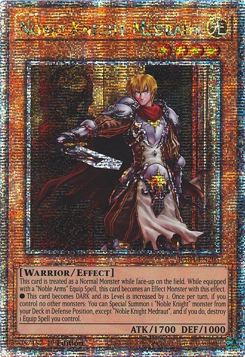 Noble Knight Medraut [RA04-EN205] Quarter Century Secret Rare | The CG Realm