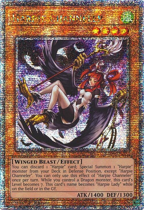 Harpie Channeler [RA04-EN207] Quarter Century Secret Rare | The CG Realm